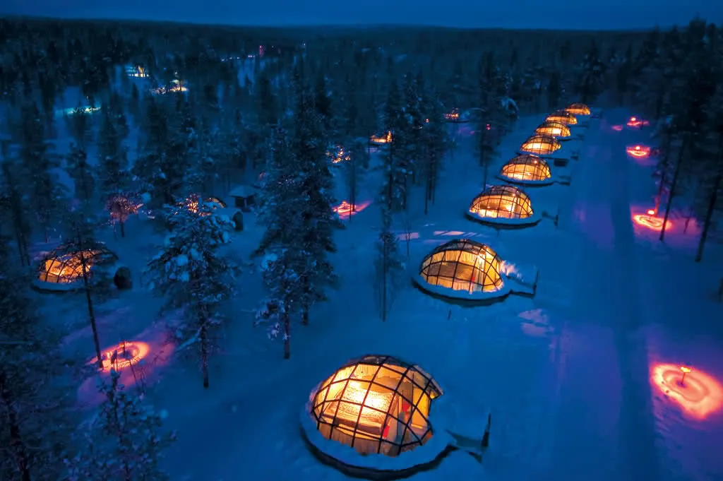 Kakslauttanen Arctic Resort, Saariselkä, Finnish Lapland